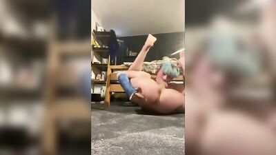 Robbie Spead Eagle Self Sucking