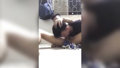 18 year old asian boy deepthroat roommate