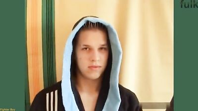 Young Sporty Twinks Unleash Their Fighting Fury in Hot Solo Porn Action!