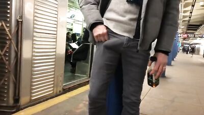 Hard Cocks go public - Big Bulges Everywhere!