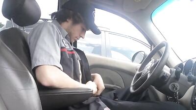 Car Cum Breaks: A Gay XXX Adventure!