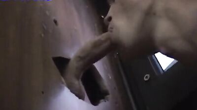 Glory hole becomes orgy boys porn
