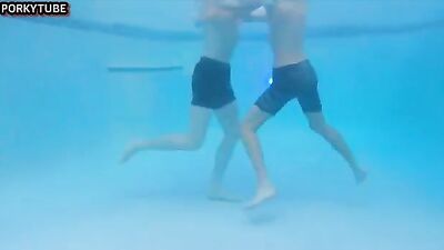 Gangbang in the pool: Nude Fun Handjob Action Ass Play Bareback Porn ❤