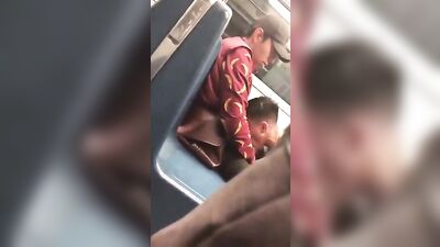 #34;Metro Swallow #34; - Public Outside Cum Amateur Oral Hungry Boy!