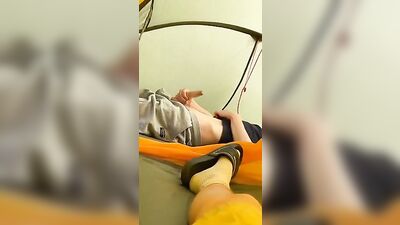 Tent Temptation: Amateur Voyeur Porn Fun