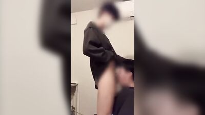 Japanese Boyfriend Facefuck: An Asian Oral Delight!
