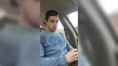Gang Bang in the Parking Lot - (ABX)[1][229] - Parking lot jerk off