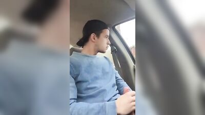 Gang Bang in the Parking Lot - (ABX)[1][229] - Parking lot jerk off