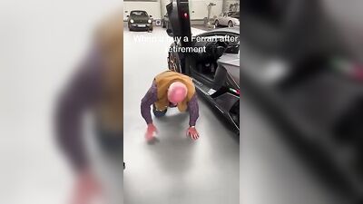 When you buy a Ferrari after retirement