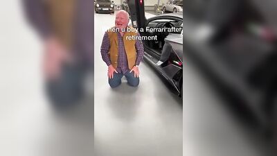 When you buy a Ferrari after retirement