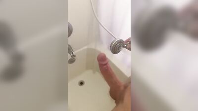 Young Twinks Cumshot Obsession: Shower Head Fun