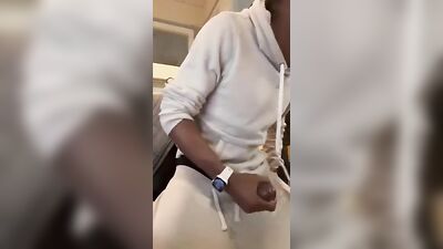 Selfie Black Twinks Cumming - Masked Edition!