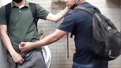 Wild Spy Bro Public Toilet Gay Boys Porn: Unleashing The Beast Within!