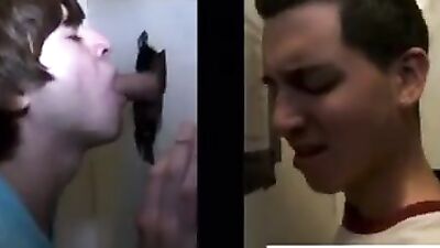 Glory Hole Frenzy: 18-Year-Old Boys Oral Delight
