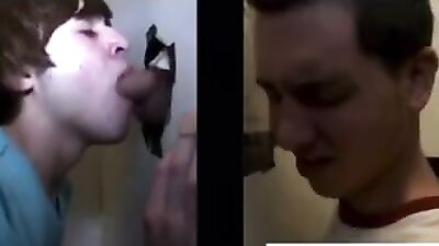 Glory Hole Frenzy: 18-Year-Old Boys Oral Delight