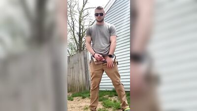 Golden shower boy - Action Amature Public Outside #public Pissing vid