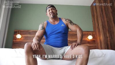 Married Puerto Rican Bull Dominic is Milked by Another Guy for the First Time [WorldStudZ]