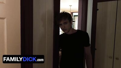 Cute Twink Boy Bar Addison Gets Double Dicked By Hunk Step Grandpa And Perv Step Dad - FamilyDick