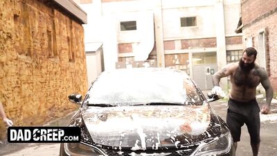 Horny Old Man Fools His Sexy Young Stepson And Makes Him Gagg On His Cock And Bang His Bubble Butt