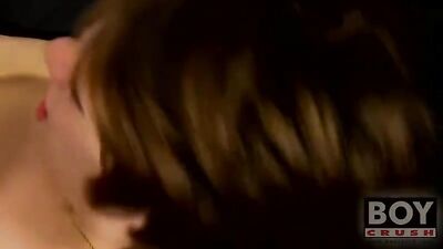 Dustins First Time Gang Bang with Kyler Moss!