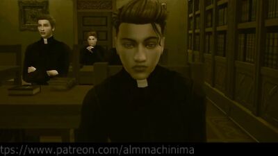 Young priests' secret fuck in dormitory Part 1 -TALES FOR ADULTS- SHORT STORY SERIES