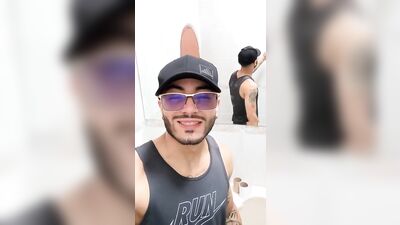 Liam sexy man from Colombia masturbates on the farm his family discovers him