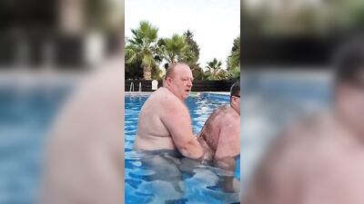 Daddy Fucks Boy In Swimming Pool