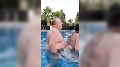 Daddy Fucks Boy In Swimming Pool