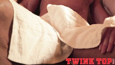 TWINK TOP - Raw three-way play with Austin Young topping Dallas Steele