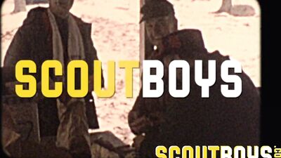 SCOUTBOYS - Scouts Austin and Oliver bareback when no one’s around