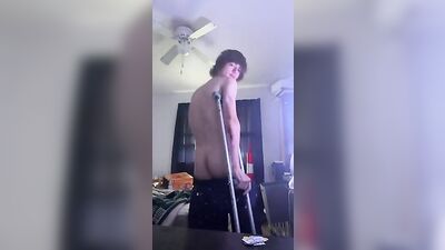 Junk & Crutches: Dans Gay Porn Comeback!