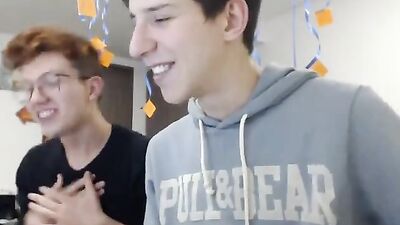 Gay Twink Threesome Heat - Cam Porn Couple