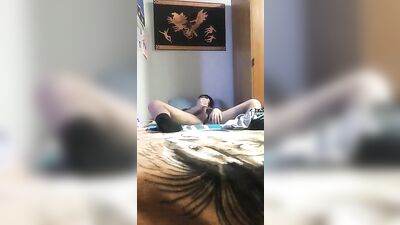 Gay Latino Roomie Jerks Off While Roommate is Away - Exploring College Fantasies