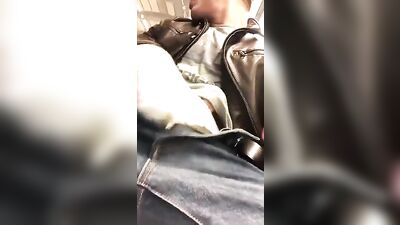 Subway Jack-Offs - Horny Studs Get Off in Public!