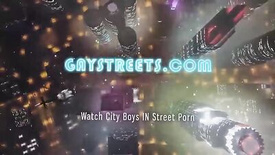 Gang Bang Skater Boy - Bareback with Porn Star