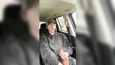 Mushroom Heads Cumshot Adventure: Public Outdoor Exposure!