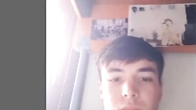 Omegle Twink Goes Solo Again - A Hot Web-Cam Wanking Adventure!