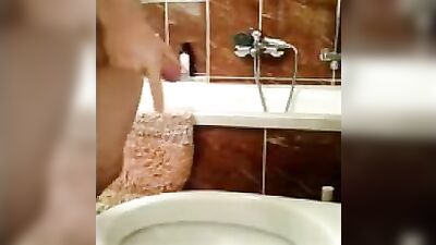 Bathroom Cumshots: Straight Twinks Gay Porn Compilation