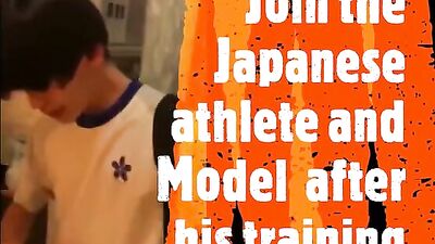 Asian Athletic Model: Join after Training with the Japanese Hunk