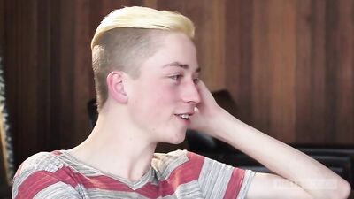 Matt Klein Blond Twinks Hot Sofa Fuck!