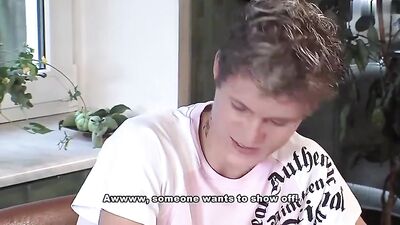 Bareback Blowjobs in the Classroom: Cumming with Cute Boys!