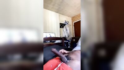 BBC Jerks His Big Cock & Cums 305