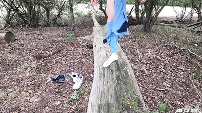 Public Fun in the Sun - Almost Taken in Public 2!