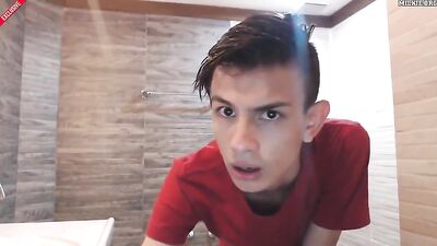 Boys in Bathroom Exposed - Gay Porn Action!