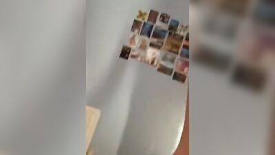 Spraying His Load All Over The Floor: College Edition