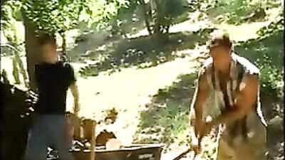 Forest Fucking: The Woodcutters Big Chopper Gay Porn Videos