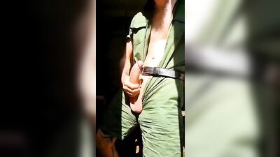 Green Balls Strokes: Amature Big Cocks No-Cum Solo