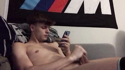 [ABX][1][300] - Enjoying jerking my perfect cock on 0F