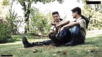 Bareback Scout Boys - Gay Porn Videos With Rope Knots!