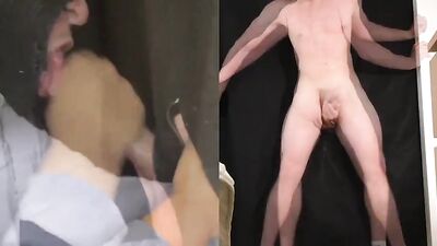 College Stud gets Sucked off at the Hole - A Gay Porn Orgasmic Adventure!